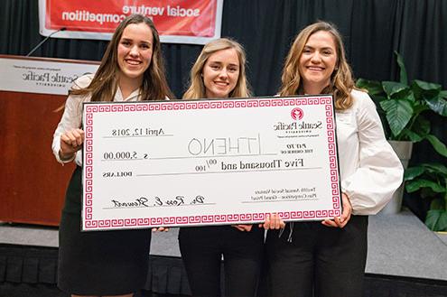 Winning Social Venture Plan Competition